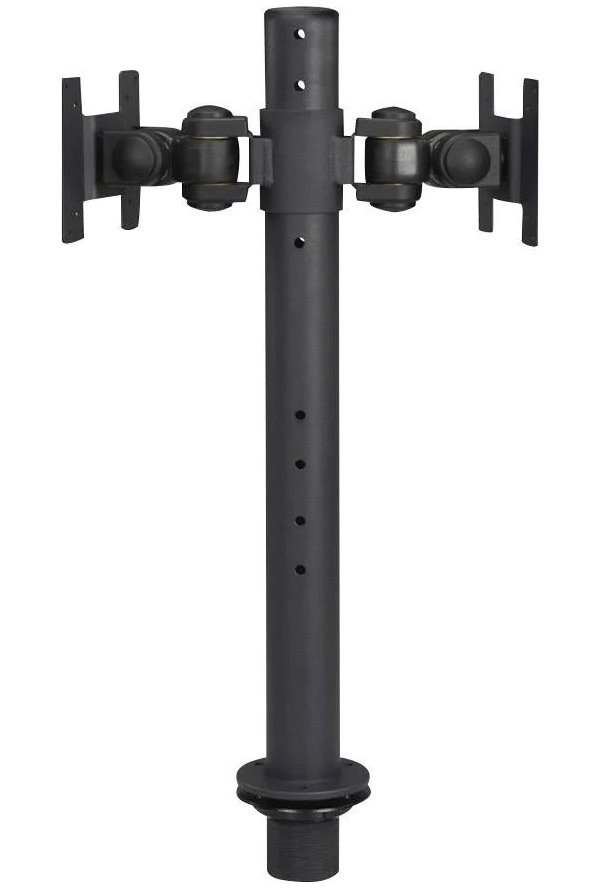 Neomounts FPMA-D050BLACK/Držák displeje/na stůl/10-30"/průchodka/VESA 100X100/nosn. 2x10kg/2 displeje/černý