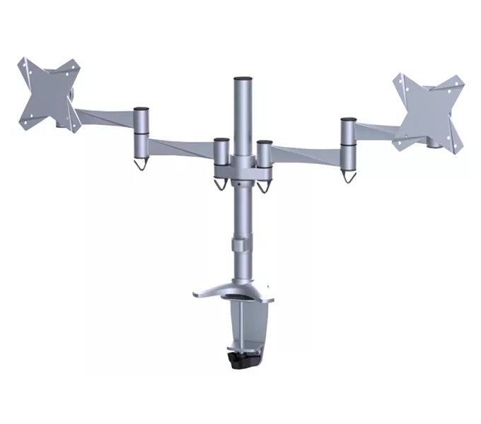 Neomounts FPMA-D1330DSILVER / Flat Screen Desk Mount (clamp/grommet) / Silver