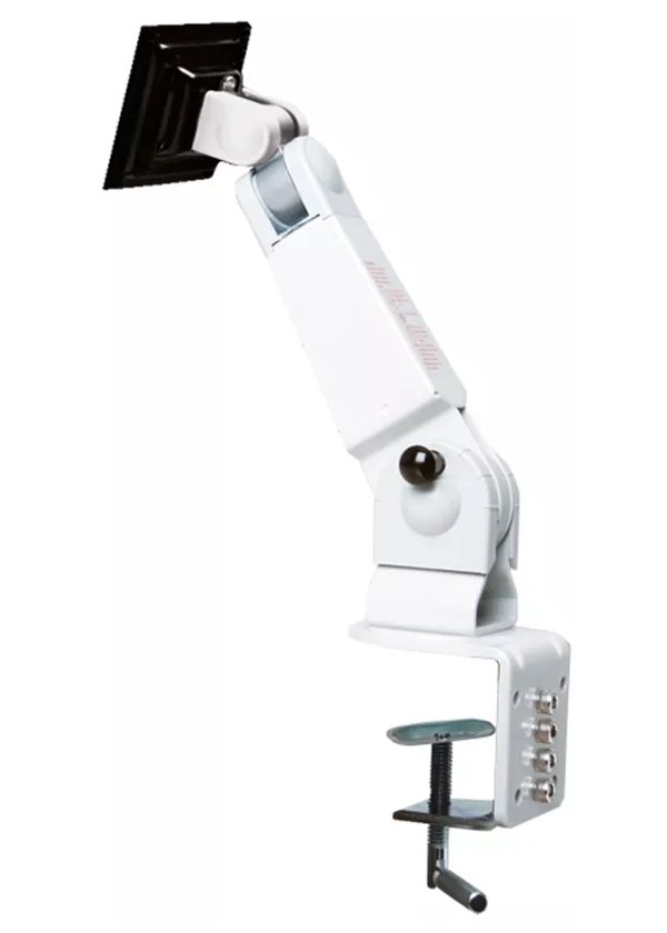 Neomounts FPMA-D400/Držák displeje/na stůl/10-30"/svorka/VESA 100X100/nosn. 10kg/1 displej/šedý