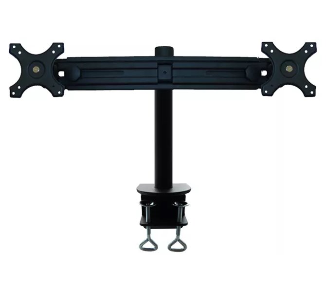 Neomounts FPMA-D700D/Držák displeje/na stůl/10-30"/svorka/VESA 100X100/nosn. 2x8kg/2 displeje/černý