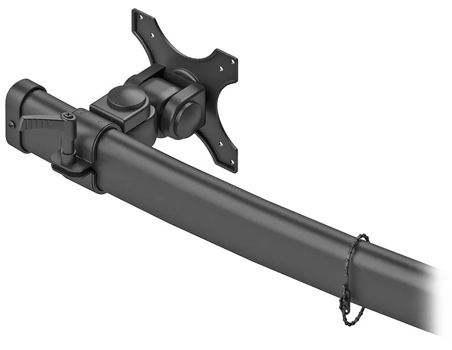 Neomounts FPMA-D700D3/Držák displeje/na stůl/10-27"/svorka/VESA 100X100/nosn. 3x8kg/3 displeje/černý