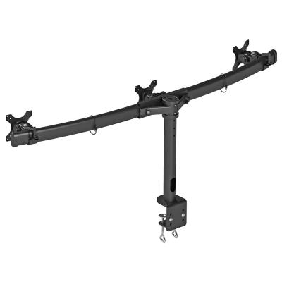 Neomounts FPMA-D700D3/Držák displeje/na stůl/10-27"/svorka/VESA 100X100/nosn. 3x8kg/3 displeje/černý