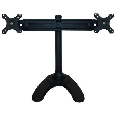 Neomounts FPMA-D700DD/Držák displeje/na stůl/19-30"/stojan+průchodka/VESA 100X100/nosn. 2x8kg/2 displeje/černý