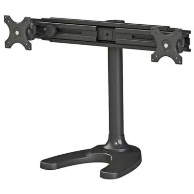 Neomounts FPMA-D700DD/Držák displeje/na stůl/19-30"/stojan+průchodka/VESA 100X100/nosn. 2x8kg/2 displeje/černý