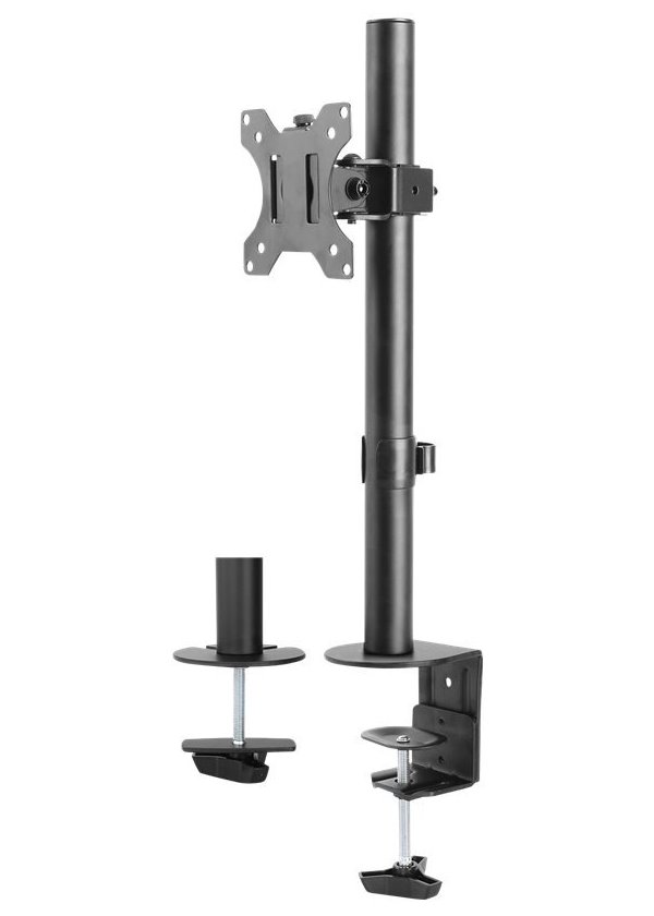 Neomounts FPMA-D510BLACK/Držák displeje/na stůl/10-32"/svorka+průchodka/VESA 100X100/nosn. 8kg/1 displej/černý