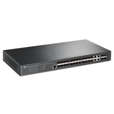 TP-Link TL-SG3428XF JetStream 24-Port SFP L2+ Managed Switch, 20x SFP + 4x SFP/GLAN Combo, 4x 10Gbit SFP+