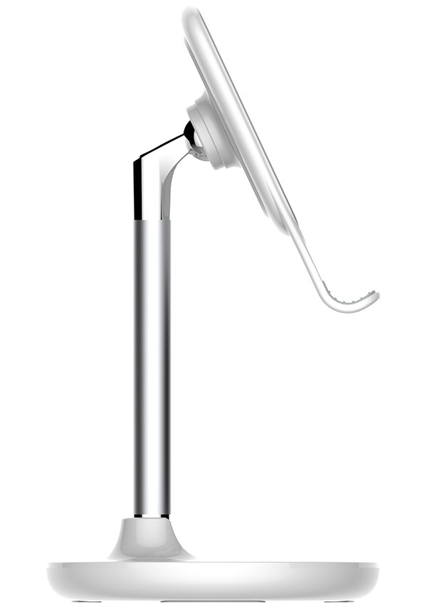 COLORWAY Otočný držák s 90° rotací pro mobilní telefon/ tablet/ bílý