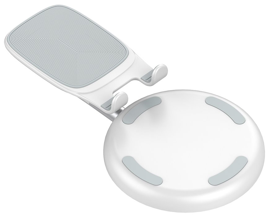 COLORWAY Otočný držák s 90° rotací pro mobilní telefon/ tablet/ bílý