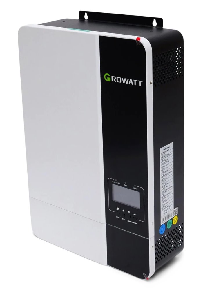 Growatt SPF 3500ES měnič k fotovoltaice 3,5kW 48V
