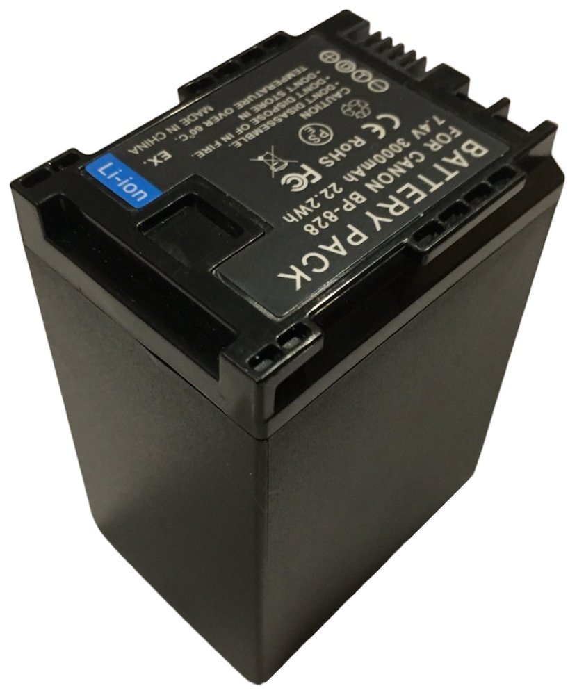 TRX baterie Canon/ 3000 mAh/ pro BP-820/ Vixia HF-G30/ XA20/ XA25/ XA30/ neoriginální