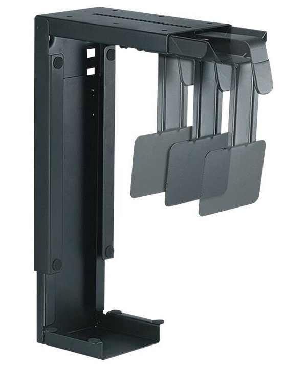 Neomounts  CPU-D100BLACK / CPU Holder (height PC: 30-53 cm / width PC: 8-22 cm) / Black