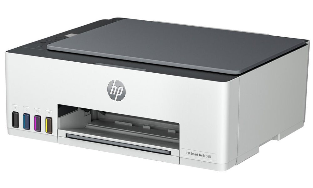 HP Smart Tank 580/ color/  A4/ PSC/ 12/5ppm/ 1200dpi/ AirPrint/ HP Smart/ USB/ BT/ WiFi