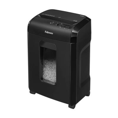 FELLOWES skartovač 10 M/ křížový řez 2x12mm/ objem koše 19 l/ stupeň utajení P-5 (tajné)/ černý