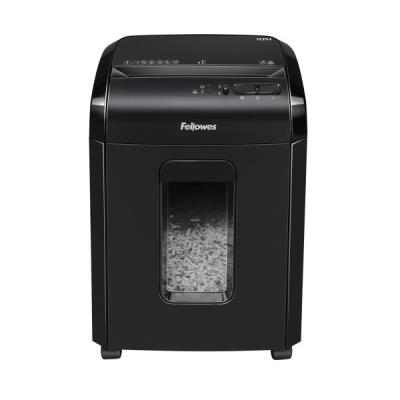 FELLOWES skartovač 10 M/ křížový řez 2x12mm/ objem koše 19 l/ stupeň utajení P-5 (tajné)/ černý