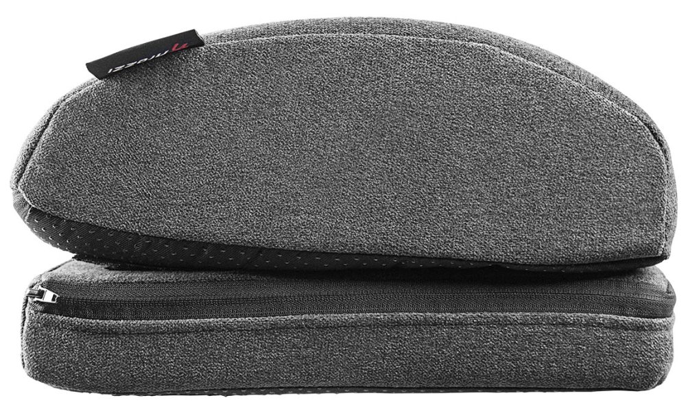 AROZZI Foot Rest Soft Fabric Dark Grey/ ergonomický polštář pod nohy/ tmavě šedý