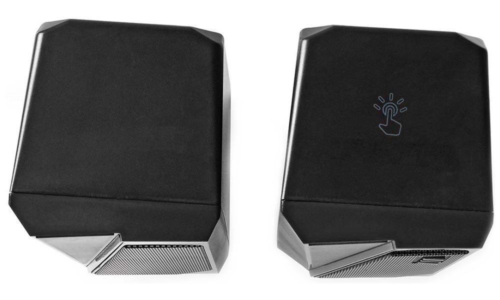 NEDIS herní reproduktory/ 2.0/ výkon 18 W/ 3,5 mm jack/ LED/ USB/ ovládání hlasitosti/ černé