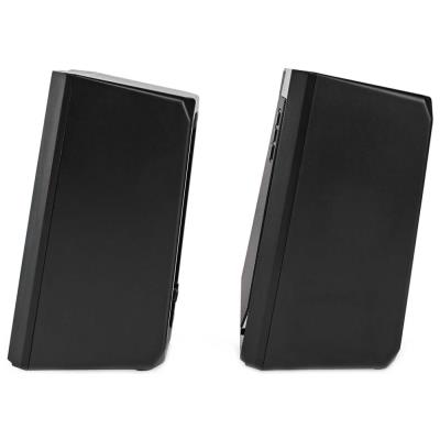 NEDIS herní reproduktory/ 2.0/ výkon 18 W/ 3,5 mm jack/ LED/ USB/ ovládání hlasitosti/ černé
