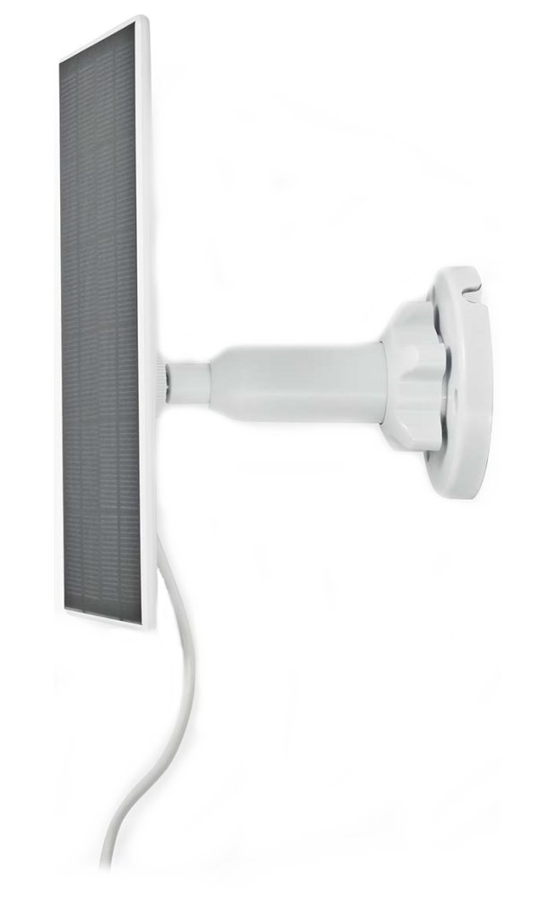 NEDIS solární panel/ 5,3 V DC/ 0,5 A A/ micro USB/ délka kabelu 3 m/ příslušenství pro WIFICBO30WT