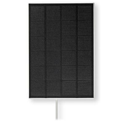 NEDIS solární panel/ 5,3 V DC/ 0,5 A A/ micro USB/ délka kabelu 3 m/ příslušenství pro WIFICBO30WT