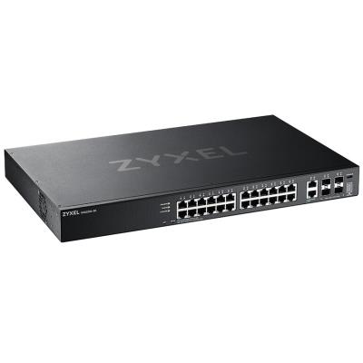 ZyXEL XGS2220-30, L3 Access Switch, 24x1G RJ45 2x10mG RJ45, 4x10G SFP+ Uplink, incl. 1 yr NebulaFlex Pro