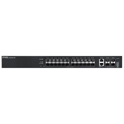 ZyXEL XGS2220-30F, L3 Access Switch, 24x1G SFP, 2x10mG RJ45, 4x10G SFP+ Uplink, incl. 1 yr NebulaFlex Pro