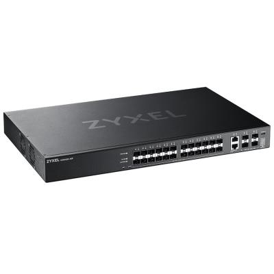 ZyXEL XGS2220-30F, L3 Access Switch, 24x1G SFP, 2x10mG RJ45, 4x10G SFP+ Uplink, incl. 1 yr NebulaFlex Pro