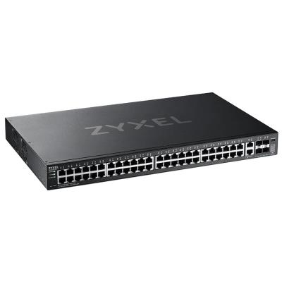 ZyXEL XGS2220-54, L3 Access Switch, 48x1G RJ45 2x10mG RJ45, 4x10G SFP+ Uplink, incl. 1 yr NebulaFlex Pro