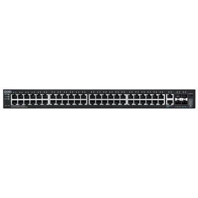 ZyXEL XGS2220-54, L3 Access Switch, 48x1G RJ45 2x10mG RJ45, 4x10G SFP+ Uplink, incl. 1 yr NebulaFlex Pro