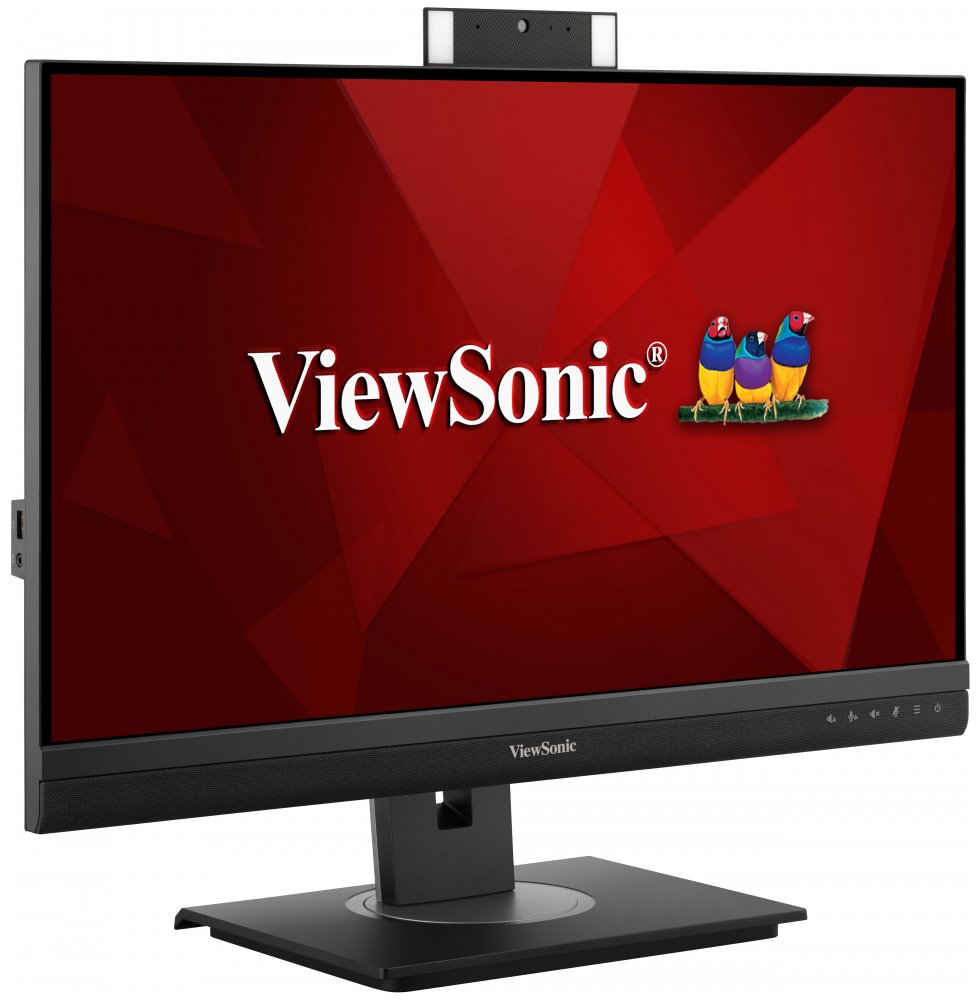 ViewSonic VG2756V-2K / 27"/ IPS/ 16:9/ 2560x1440/ 5ms/ 350cd/m2/ WEBCAM/ DP/ HDMI/ RJ45/ USB/ PIVOT/ Repro