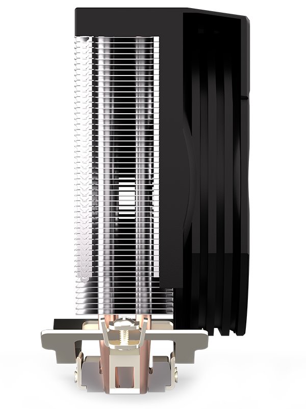 Endorfy chladič CPU Spartan 5 / 120mm fan / 2 heatpipes / kompaktní i pro menší case / pro Intel i AMD