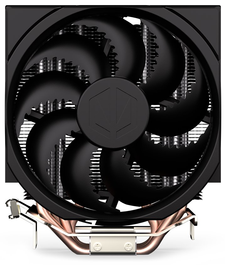 Endorfy chladič CPU Spartan 5 MAX / 120mm fan / 4 heatpipes / kompaktní i pro menší case / pro Intel i AMD