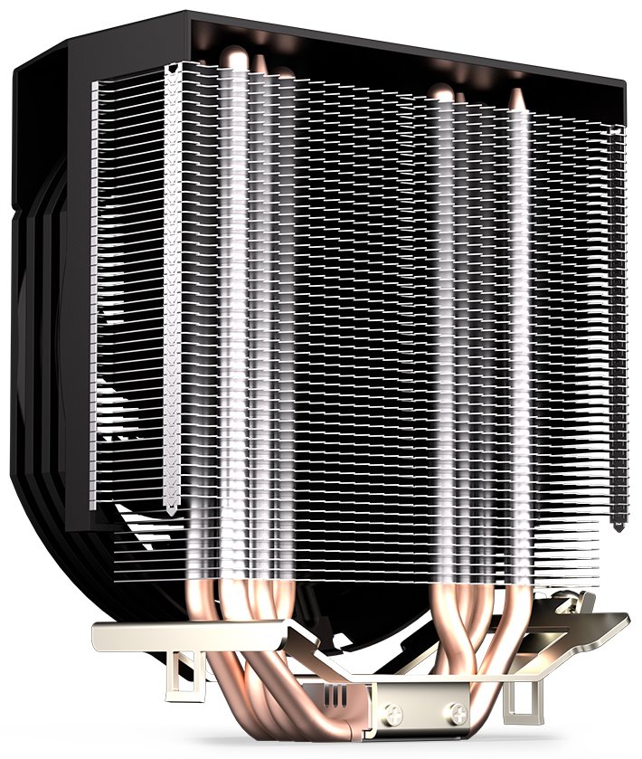 Endorfy chladič CPU Spartan 5 MAX / 120mm fan / 4 heatpipes / kompaktní i pro menší case / pro Intel i AMD