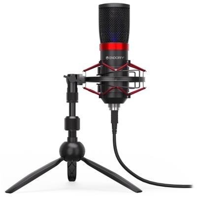 Endorfy mikrofon Streaming T / streamovací / stojánek / pop-up filtr / 3,5mm jack / USB-C