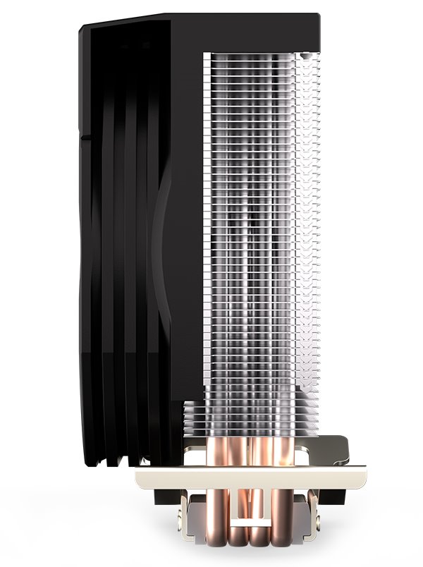 Endorfy chladič CPU Spartan 5 MAX ARGB / 120mm ARGB fan / 4 heatpipes / kompaktní i pro menší case / pro Intel i AMD