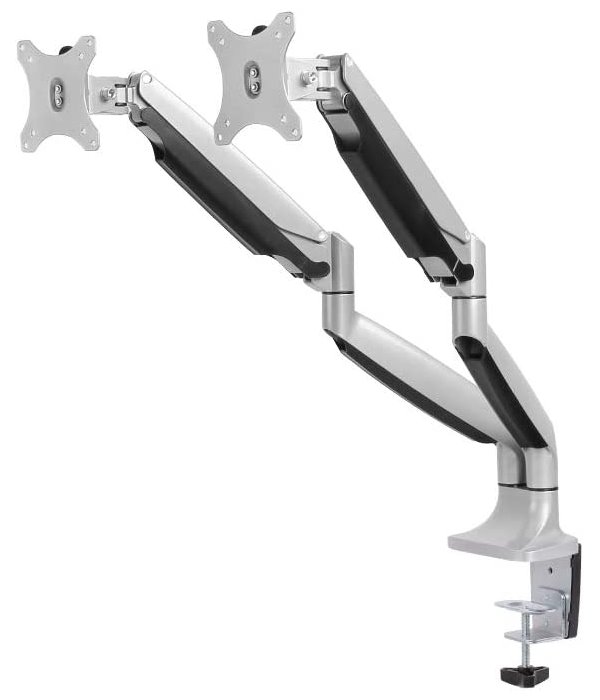 Neomounts Select  NM-D750DSILVER / Flat Screen Desk mount (10-32") desk clamp/grommet / Silver