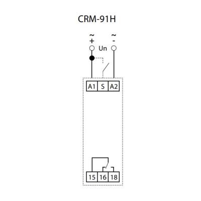 Solarmi CRM-91H Multifunkční časové relé 230V AC