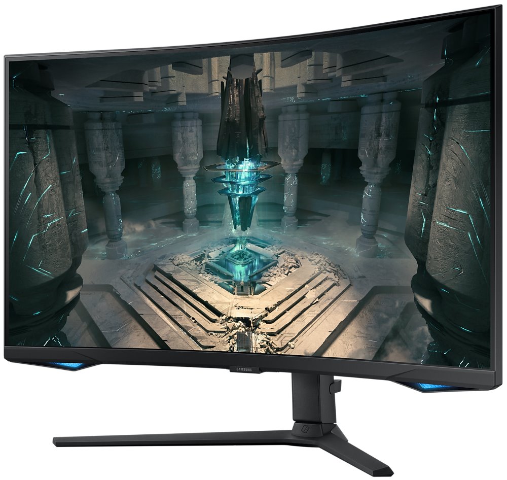 Samsung Odyssey G65B 32" / Prohnutý / QHD 2560x1440 / 16:9 / VA / 1ms / 240Hz / HDMI/DP/USB/LAN/WiFi/BT/PIVOT/VESA