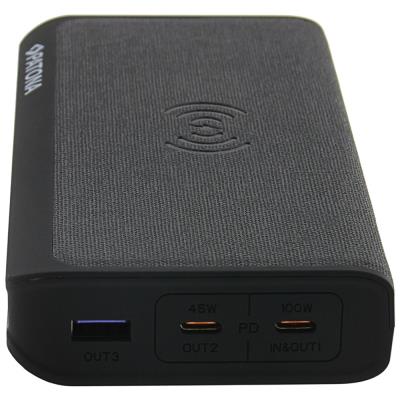 PATONA powerbanka, 20000mAh Li-lon, 2xUSB-C/1x USB-A s QI nabíjením 15W, PD 100W