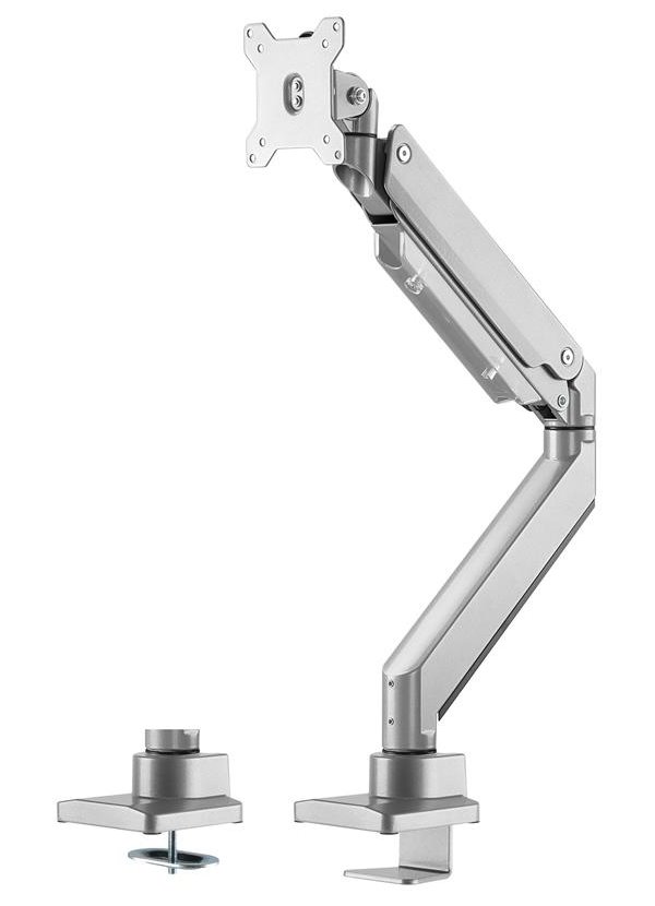 Neomounts Select  NM-D775SILVER / Flat Screen Desk mount (10-32") desk clamp/grommet / Silver