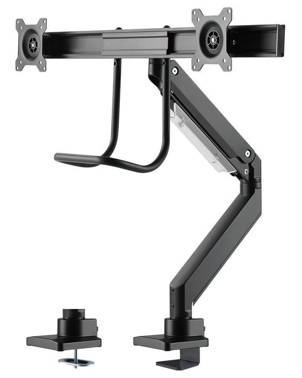 Neomounts Select  NM-D775DXBLACK / Flat Screen Desk mount (10-32") desk clamp/grommet / Black