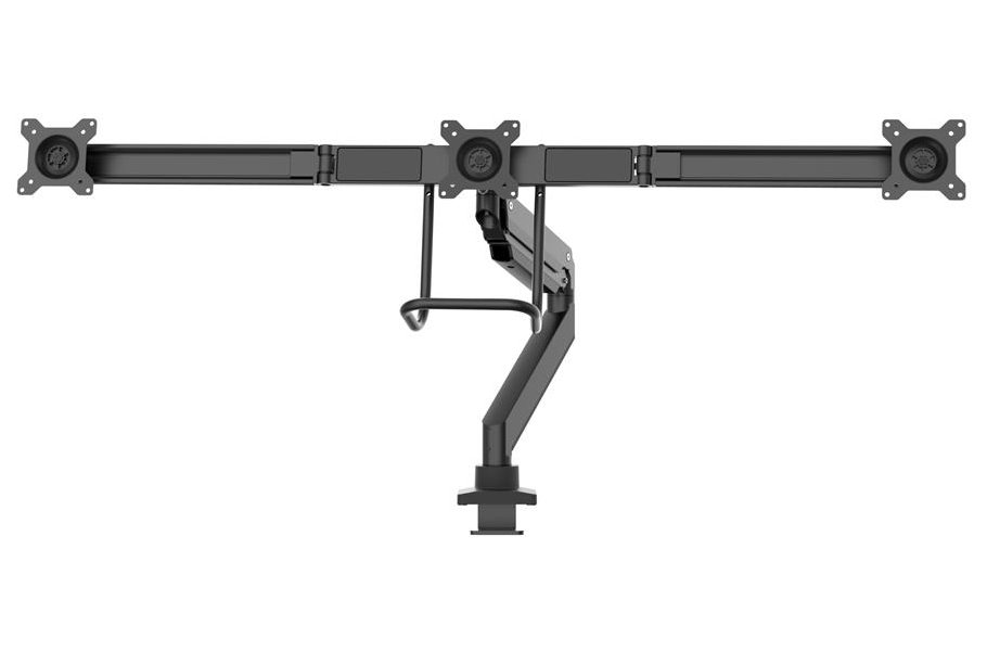 Neomounts Select  NM-D775DX3BLACK / Flat Screen Desk mount (17-27") desk clamp/grommet / Black