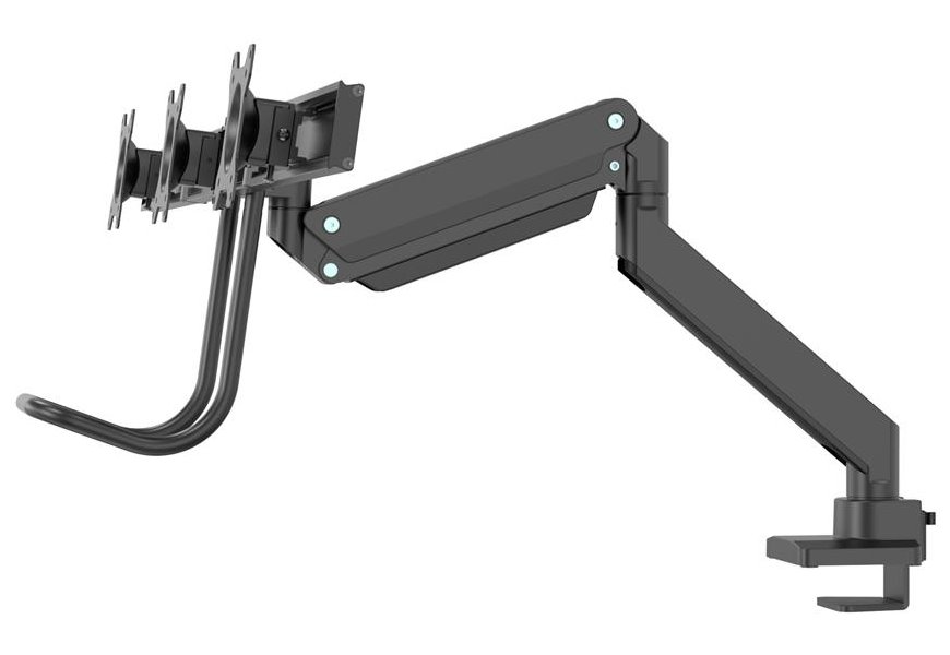 Neomounts Select  NM-D775DX3BLACK / Flat Screen Desk mount (17-27") desk clamp/grommet / Black