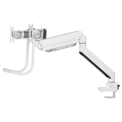 Neomounts Select  NM-D775DXWHITE / Flat Screen Desk mount (10-32") desk clamp/grommet / White