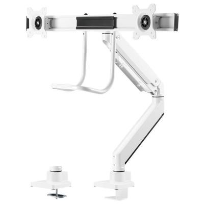 Neomounts Select  NM-D775DXWHITE / Flat Screen Desk mount (10-32") desk clamp/grommet / White
