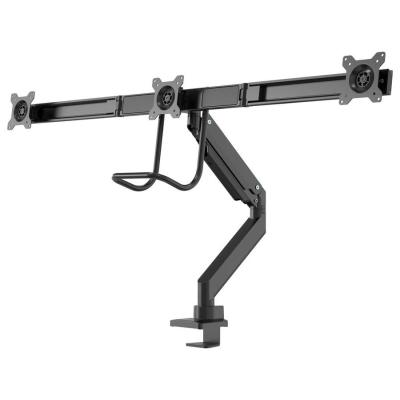 Neomounts Select  NM-D775DX3BLACK / Flat Screen Desk mount (17-27") desk clamp/grommet / Black