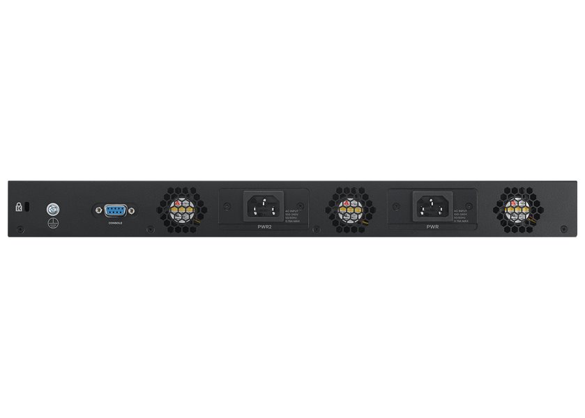 ZyXEL XGS4600-52F L3 Managed Switch, 48 port Gig SFP and 4x 10G SFP+, stackable, dual PSU