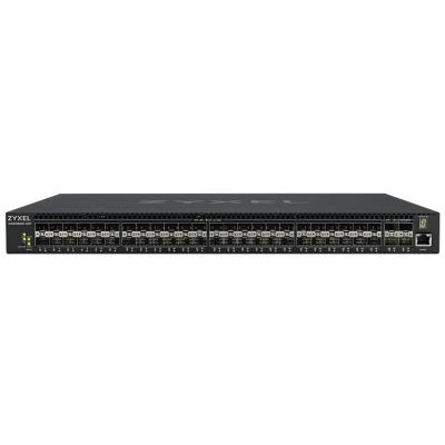 ZyXEL XGS4600-52F L3 Managed Switch, 48 port Gig SFP and 4x 10G SFP+, stackable, dual PSU