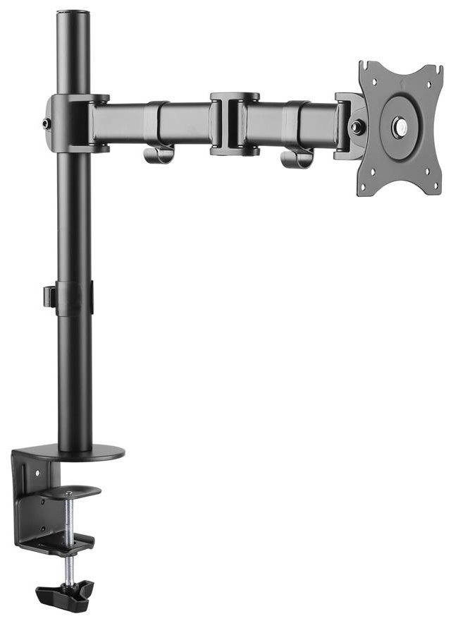 Neomounts Select NM-D135BLACK/Držák displeje/na stůl/10-27"/svorka+průchodka/VESA 100X100/nosn. 8kg/černý