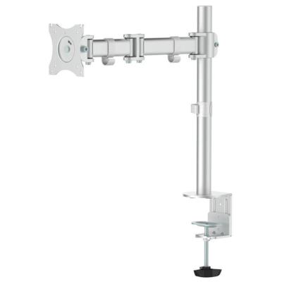 Neomounts Select NM-D135SILVER/Držák displeje/na stůl/10-30"/svorka+průchodka/VESA 100X100/nosn. 8kg/stříbrný