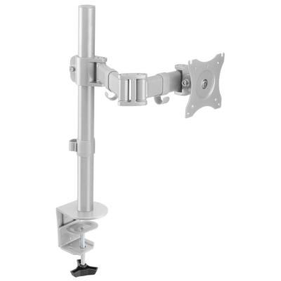 Neomounts Select NM-D135SILVER/Držák displeje/na stůl/10-30"/svorka+průchodka/VESA 100X100/nosn. 8kg/stříbrný